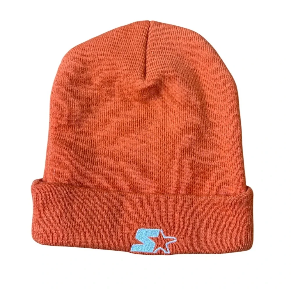 Starter‎ Beanie Kids Orange Clemson Tigers Paw Logo Knit Cuffed Hat SIZE OSFA
